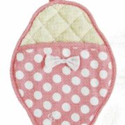 pink & white dots