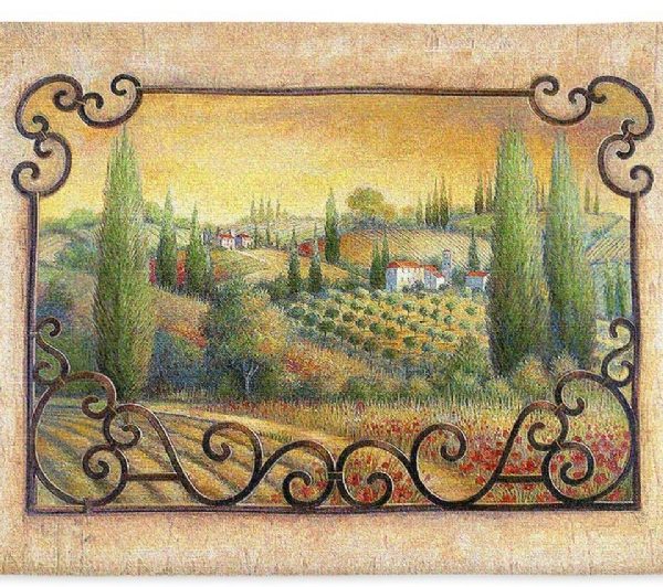 vision of tuscany wall