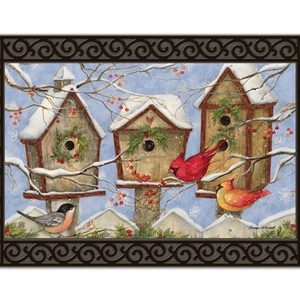 christmas birdhouses