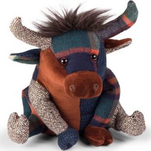 patchwork highland cow