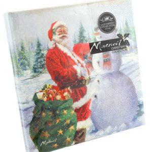 Santa & snowman