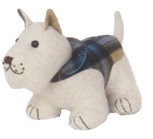 plaid Westie