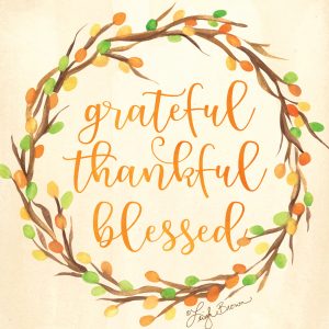 grateful - thankful