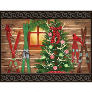 Christmas at the cabin