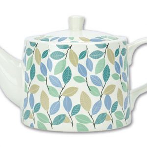 feuilles turquoises
