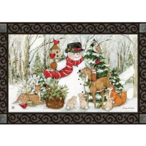 woodland snowman