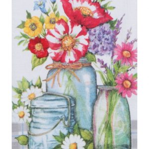 flower market - mason jar