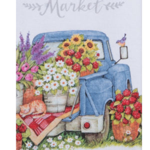 flower market - truck