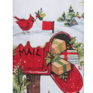 home for Christmas  - mailbox