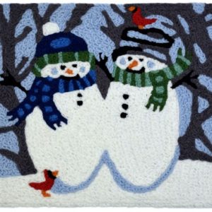 snow couple