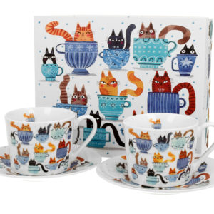 cat's world - teacups