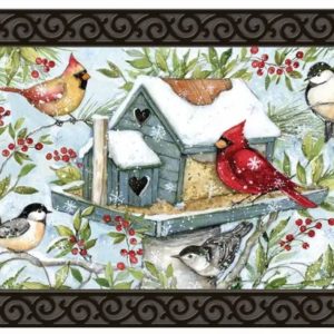 winter birdhouse