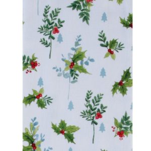 Christmas morning - holly toss