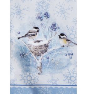 let it snow - chickadees