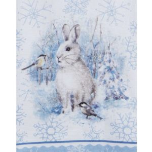 let it snow - snowshoe hare